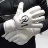Keeper ID Personal Negative Junior Goalkeeper Gloves (White)