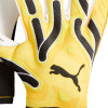  04185804 Puma ULTRA ULTIMATE Hybrid Goalkeeper Gloves Yellow Blaze