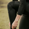  WBSTBLEGBK2 STORELLI Womens BodyShield Turf Burn Leggings 2 Black/Vol
