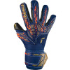  54729554411 Reusch Attrakt Gold X Junior Goalkeeper Gloves Blue/Gold 