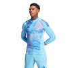  IN0422 adidas Tiro 24 Pro Long Sleeve Goalkeeper Jersey Blue 