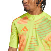  IK4906 adidas Tiro 24 Pro Short Sleeve Goalkeeper Jersey Yellow 