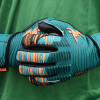 Precision GK Elite 2.0 Contact Junior Gloves Teal/Fluo Orange