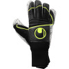 Uhlsport Supergrip+ Flex Frame Carbon Goalkeeper Gloves black/fluo yel