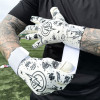  GPI002 Keeper iD Goalproof INK Goalkeeper Gloves White/Tattoo Navy 