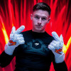 Kaliaaer PWR Pro Flare Junior Goalkeeper Gloves White/Red Flare