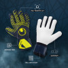 Uhlsport Prediction Supersoft HN Goalkeeper Gloves navy/fluo yellow