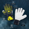 Uhlsport Prediction Soft Pro Junior Goalkeeper Gloves navy/fluo yellow