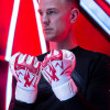  JHV424 Kaliaaer Joe Hart JHPro 1.4 Attack Goalkeeper Gloves White/Red