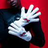 PPS0124 Kaliaaer PWR Pro Supreme Attack Junior Goalkeeper Gloves White