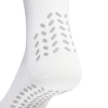  HN8837 adidas Football Crew Performance Grip Socks (White) 