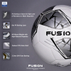  PRF262 Precision Fusion FIFA Basic Football White/Silver/Black 