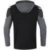 6722-804 JAKO Performance Training Hoodie (Black/Anthracite)