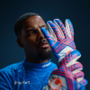Uhlsport Prediction Ultragrip HN Maignan White/Royal/Fluo Red Gloves