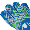 101134101 Uhlsport AquaSOFT Goalkeeper Gloves pacific blue /fluo green