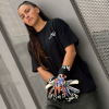 DAZZLE0224 Kaliaaer Z3RO Dazzle Goalkeeper Gloves Orange | Lavender