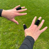 Keeper iD Goalkeeper Finger Wraps (Black) Finger Support Wraps