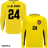 0413-302J Keeper iD Padded Goalkeeper Jersey Junior Yellow/Black