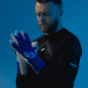 PPRO0324 Kaliaaer PWR Pro Sekure Cobal Goalkeeper Gloves Blue