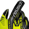 55722152025 Reusch Attrakt Silver Junior Goalkeeper Gloves Safety Yell