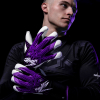 Kaliaaer RE:GEN PRO LT Goalkeeper Gloves Black/White/Purple