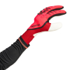 JH3816 adidas Predator Pro PROMO Fingersave Goalkeeper Gloves Ruby Red