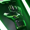 Precision Fusion X Pro Roll Finger Giga Junior Goalkeeper Gloves Black