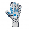 101136401 Uhlsport Absolutgrip Tight HN Goalkeeper Gloves White/Black/