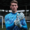 Uhlsport Absolutgrip Tight HN Junior Goalkeeper Gloves White/Black/Blu