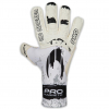 520450J HO Soccer Adikt Pro Magnetic Junior Goalkeeper Gloves white/bl