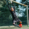T1TAN Fluo Beast 3.0 Junior Goalkeeper Gloves Black / Green TITAN