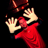 Kaliaaer RE:GEN Attack Reverse Sekure Cut Goalkeeper Gloves Attack Red