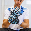 EL4GRYJ Elite NEO REVOLUTION X GT Junior Goalkeeper Gloves Grey/Cyan