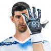 EL4GRYJ Elite NEO REVOLUTION X GT Junior Goalkeeper Gloves Grey/Cyan