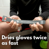 900510 gloveglu Fresh 'n' Dry AIRLOOP Glove Dryer Black