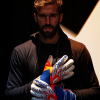 55709832500 Reusch Attrakt Fusion Goalkeeper Gloves shocking orange/bl