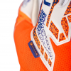 55702142500 Reusch Attrakt Silver Goalkeeper Gloves shocking orange/bl
