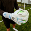 Gloveglu s:PIRIT gloveglu original Junior Goalkeeper Gloves white/cyan