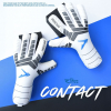 PRG842 Precision GK Elite 3.0 Contact Junior Goalkeeper Gloves White