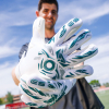 Elite Sport NEO REVOLUTION X EMERALD Junior Goalkeeper Gloves White/Gr