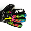 ASNI109 Rinat ASIMETRIK SPINE TURF Junior Goalkeeper Gloves Black