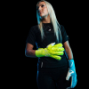 Kaliaaer PWR Pro RE MIX Sekure Goalkeeper Gloves Highlighter Yellow