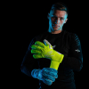 Kaliaaer PWR Pro RE MIX Sekure Goalkeeper Gloves Highlighter Blue