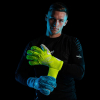 Kaliaaer PWR Pro RE MIX Sekure Junior Goalkeeper Gloves Highlighter Bl
