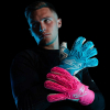 Kaliaaer PWR Pro RE MIX Sekure Junior Goalkeeper Gloves Highlighter Bl