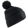 BB530B Keeper iD GK Custom Club Beanie Bobble Hat Black