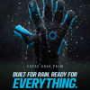 EL4AQJ Elite NEO REVOLUTION X AQUA Junior Goalkeeper Gloves Black/Blue