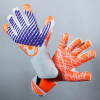 Uhlsport CYBERTEC ULTRAGRIP HN Maignan Goalkeeper Gloves white/fluo-or