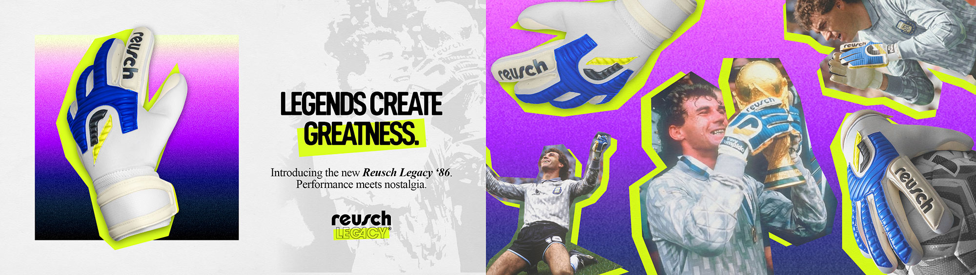 Reusch Legacy Retro 1986 Nery Pumpido world cup 2026 goalkeeper gloves