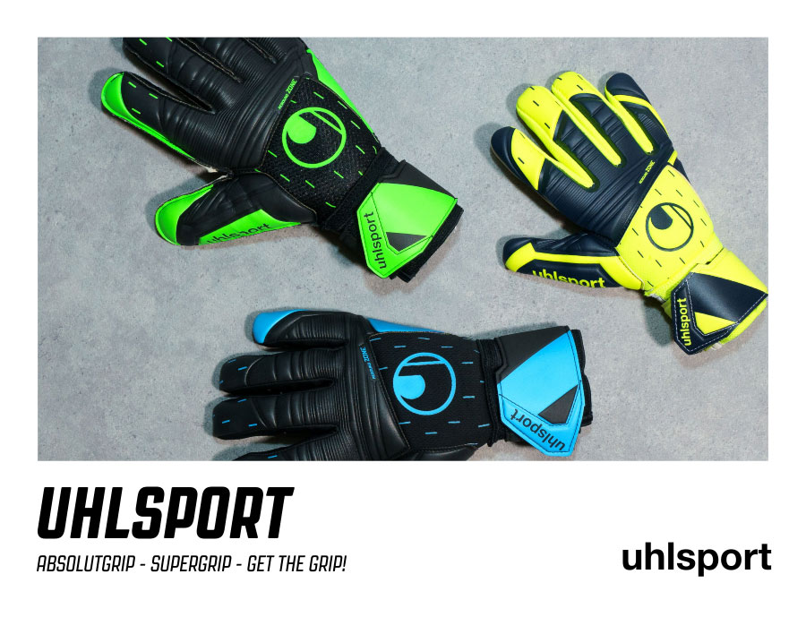 Uhlsport junior goalkeeper gloves for kids